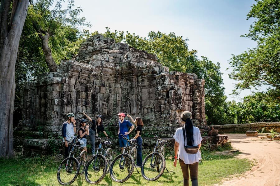 Angkor Small Circuit by Electric Bike